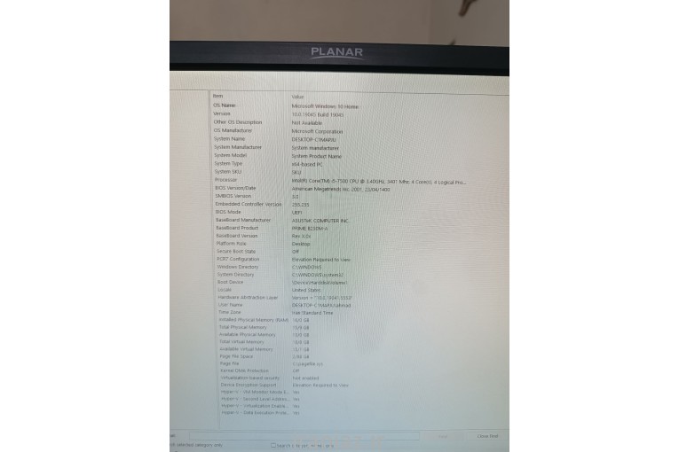 فروش کامپیوتر کامل i5 7500 + RX580