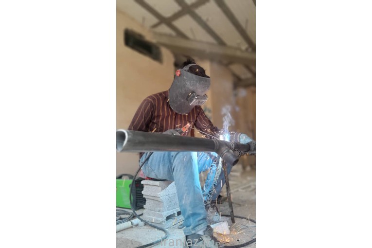 لوله کشی گاز و اتش انشانی