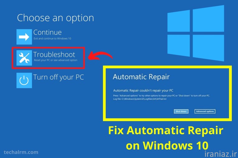 تعمیر و نصب ویندوز  در منزل شما