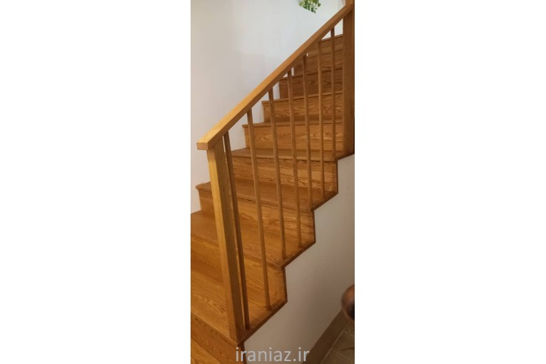 کف پله تمام چوب 