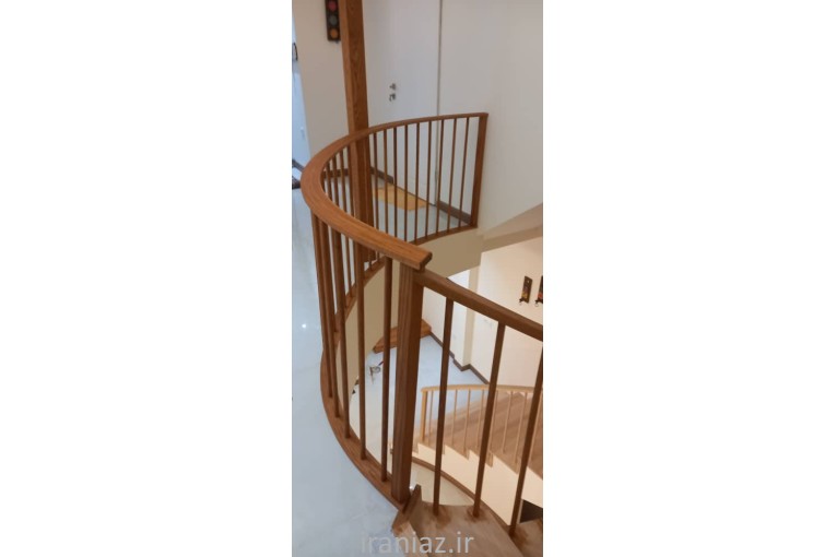 کف پله تمام چوب 