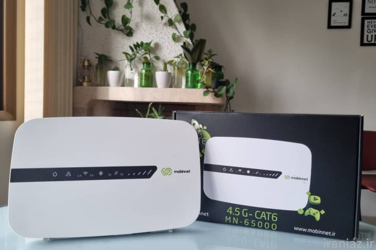مودم مبین نت MN6500Q + بسته یکساله 200 گیگ