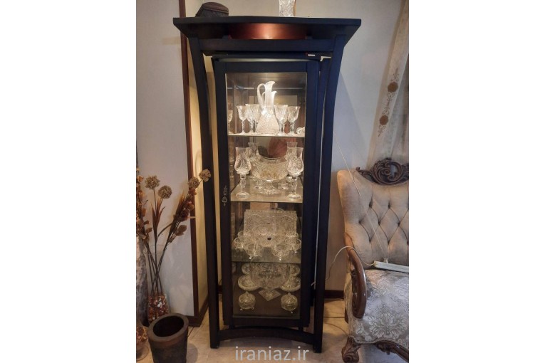 بوفه ویترین کلاسیک چوبی
