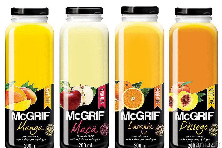 طراحی چاپ و تولید انواع لیبل نوشیدیی