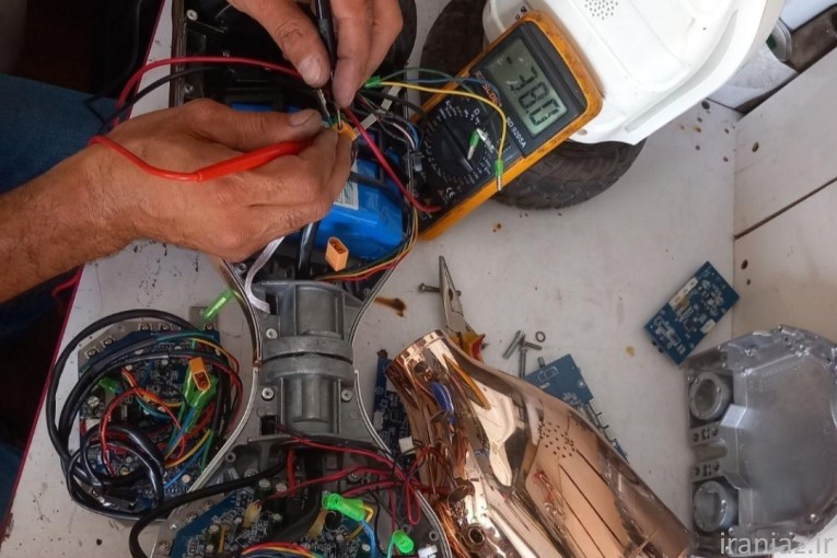 تعمیر ماشین اسکوتر شارژی قطعات فابریک