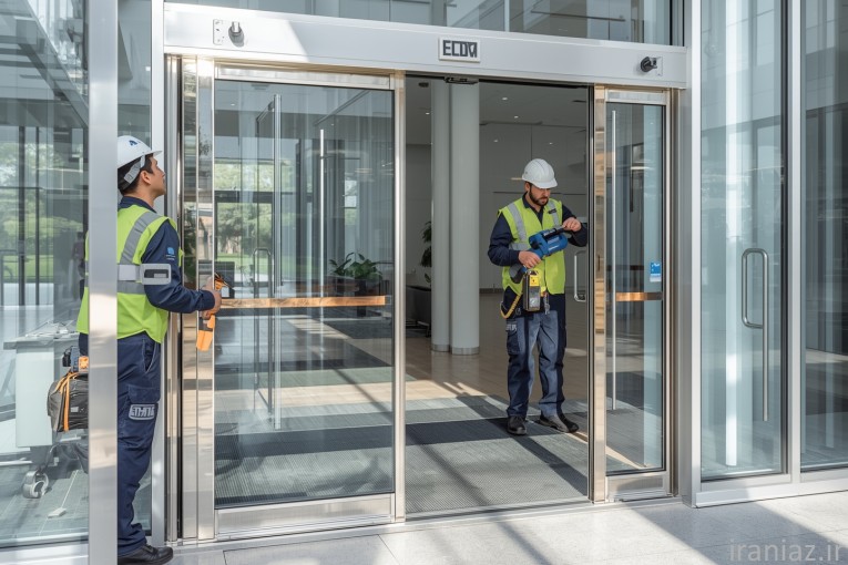 تعمیرکار اپراتور درب شیشه ای در تهران