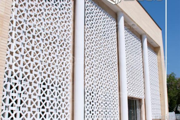 قطعات مشبک بتنی نما