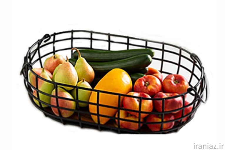 سبد میوه بیضی بزرگ