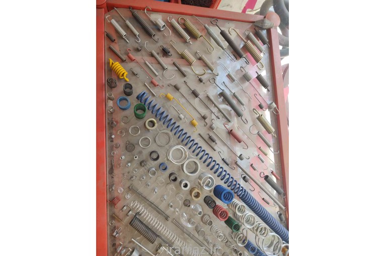 طراحی و ساخت انواع فنر بدون محدودیت