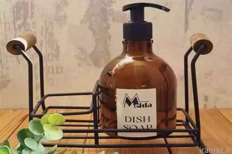 استند جا مایع تکی دسته چوبی