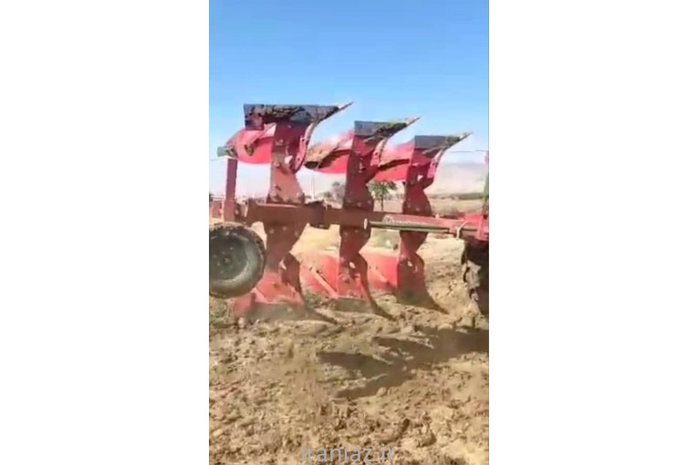 گاو اهن برگردان  3 خیش و 4 خیش برگردان