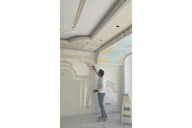 نقاشی ساختمان در گرگان