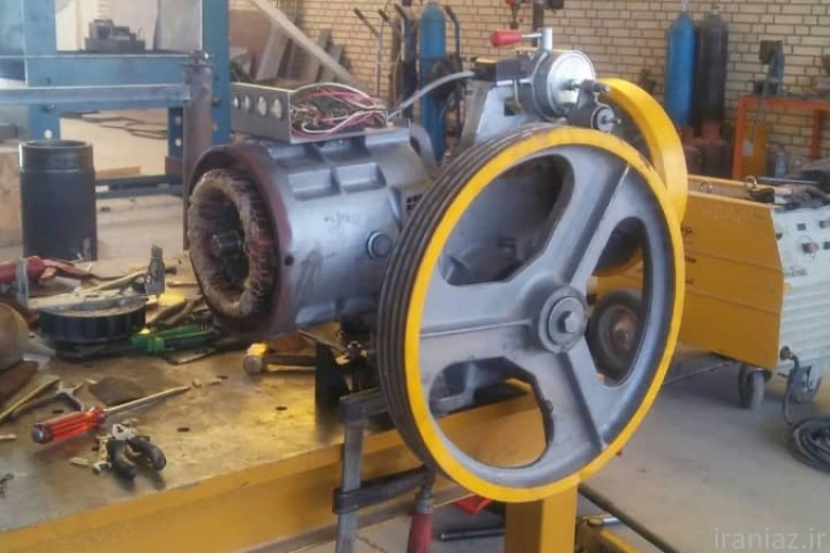 آسانسورسیم پیچی موتورها