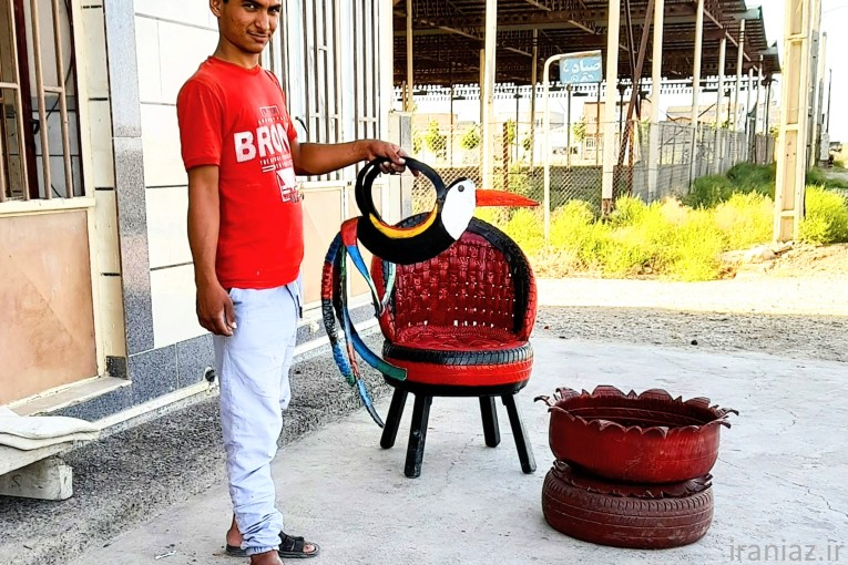 صندلی نرم لاستیکی 