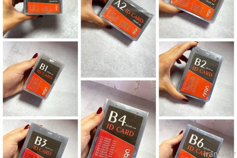 انواع طلق سینه، کاور کارت شناسایی و بندآویز گردنی