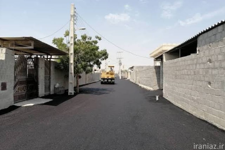 اجرای آسفالت زیرسازی وغیره درشیراز