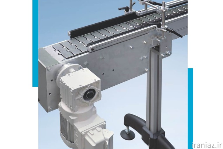 زنجیر نقاله تخت استیل و پلاستیکی