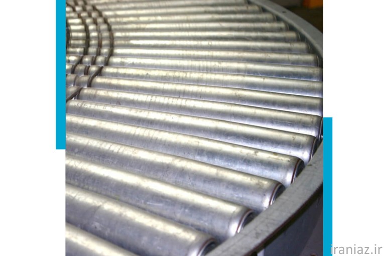 غلطک و رولیک تسمه  نقاله