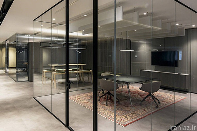 پارتیشن شیشه ای - تولید و اجرای پارتیشن