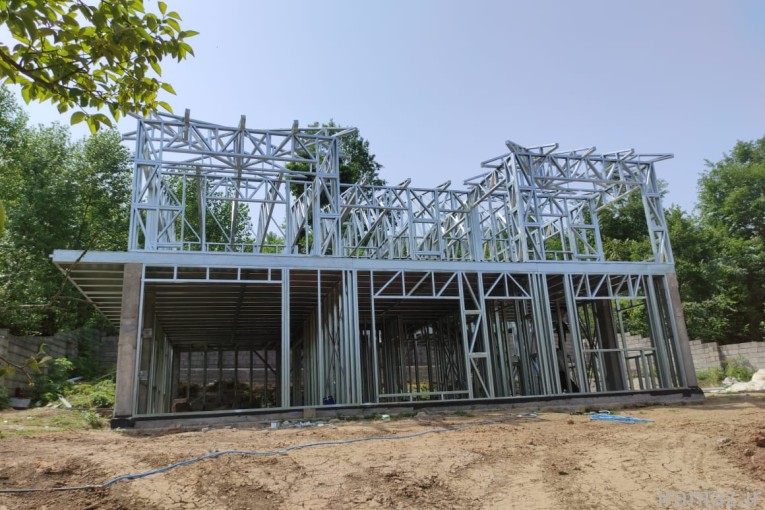 طراحی و اجرای سازه سبک LSF در غرب کشور