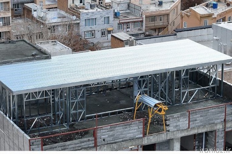 طراحی و اجرای سازه سبک LSF در غرب کشور