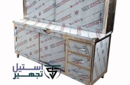 کابینت استیل آشپزخانه صنعتی