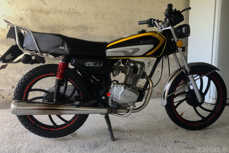موتور سیکلت 125 رینگی مزایده