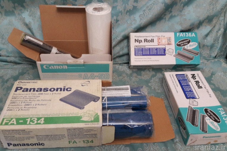 رول کاربن-کاغذ حرارتی فاکس-پرینتر