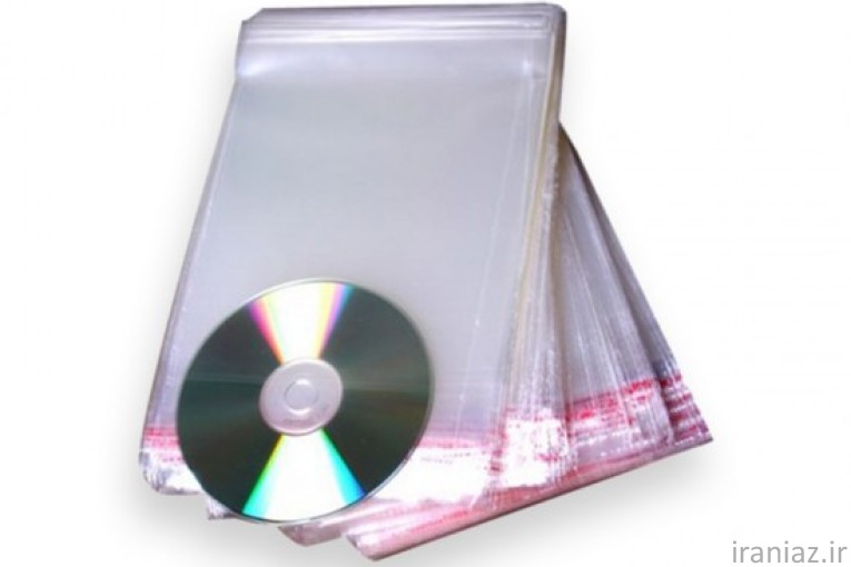 سلفون سی دی درب چسب دار