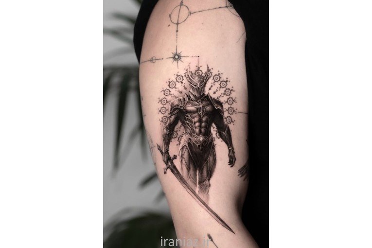 تتو بدن به صورت حرفه ای