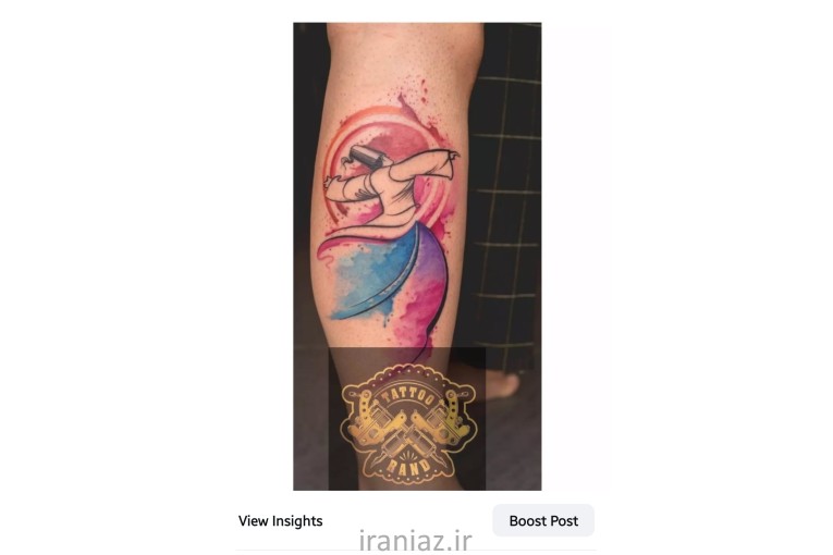 تتو بدن به صورت حرفه ای