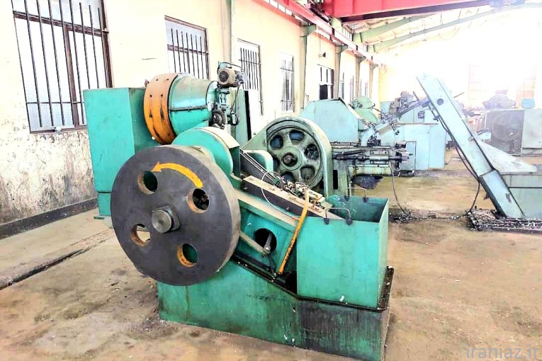 خط کامل تولید پیچ (ساخت آلمان)