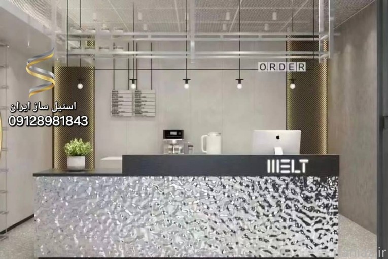 ورقکاری درب آسانسور استیل 