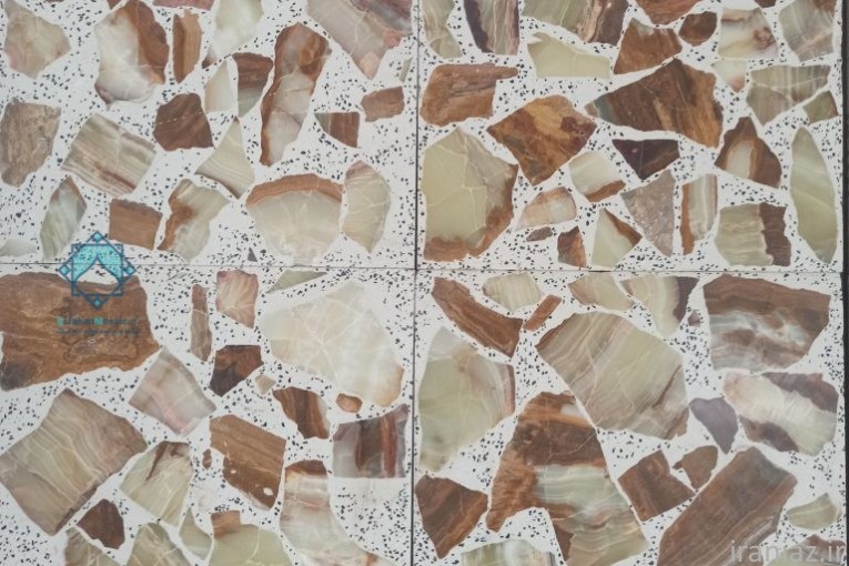 موزاییک لاشه مرمر سیرجان شکلاتی