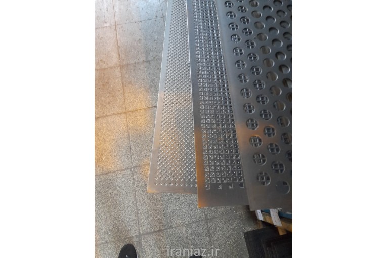 فروش ورق پانچ استیل گالوانیزه وآهن 