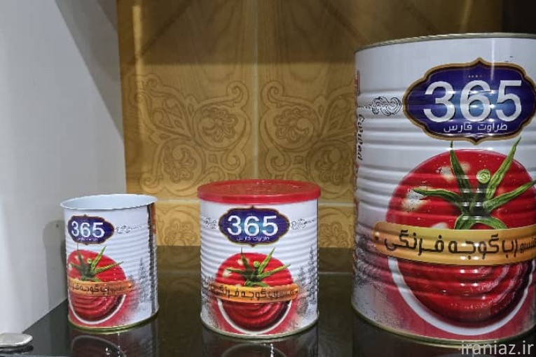 صادرات و فروش داخلی رب گوجه فرنگی 