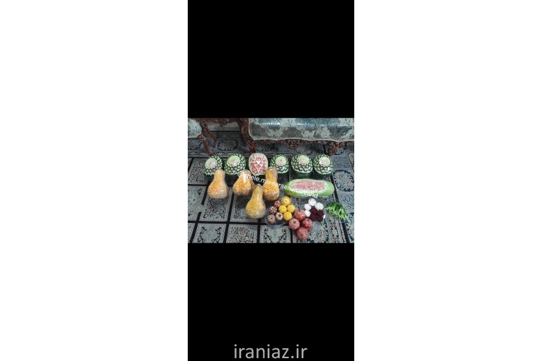 تزیین هندوانه شب یلدا