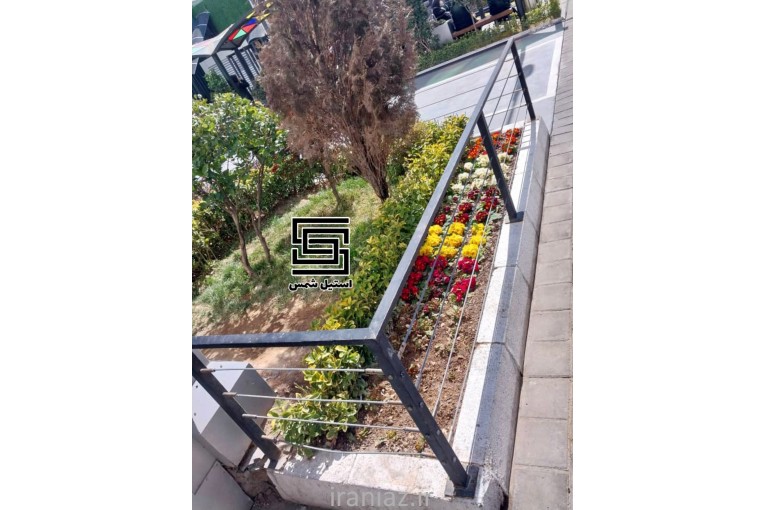 نرده استیل | نرده راه پله | نرده بالکن 