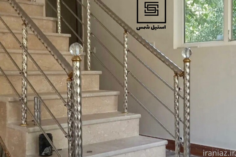 نرده استیل | نرده راه پله | نرده بالکن 