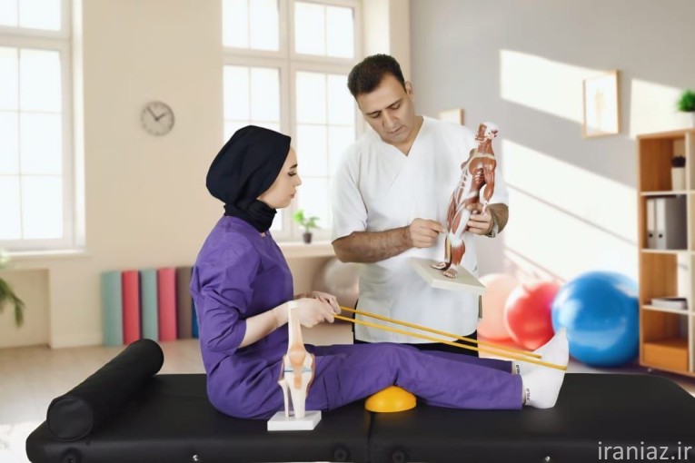 منشی خانم برای شیفت عصر فیزیوتراپی 