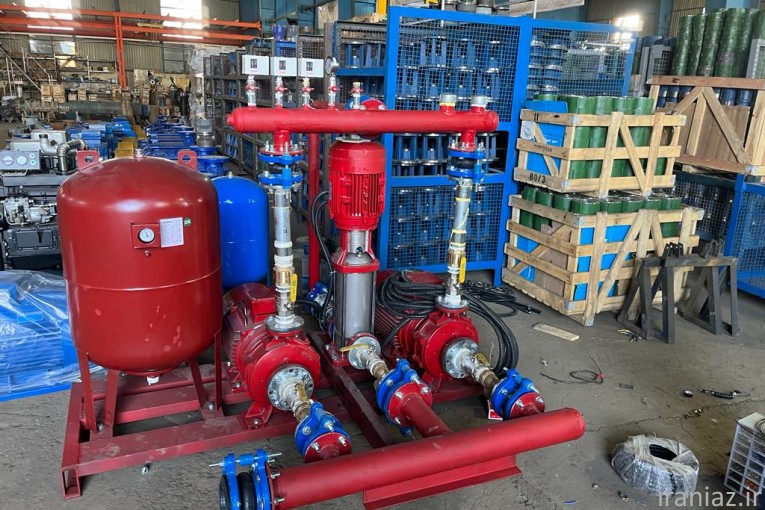 بوستر پمپ آبرسانی و آتش نشانی ساخت نیوکلکتور