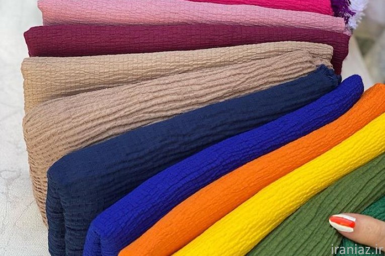 فروش عمده شال پفکی