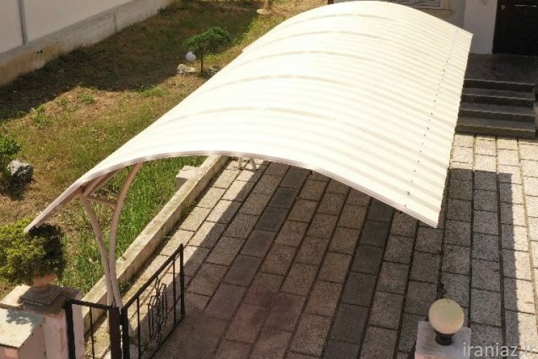 سقف پارکینگ و سایبان خودرو - ورق UPVC
