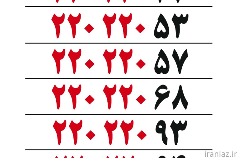 فروش خط تلفن ثابت رُند