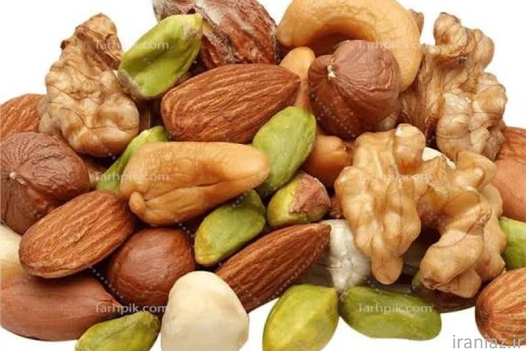 بادام و گردو پرداخت درب منزل