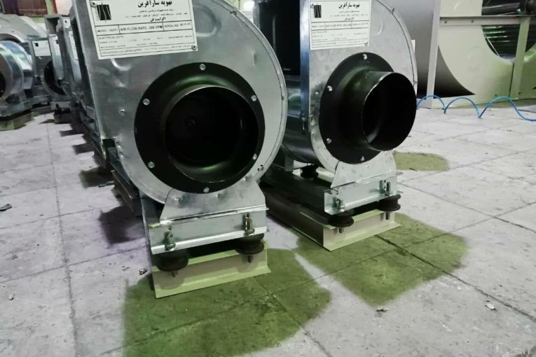 اگزاست فن و فن سانتریفیوژ