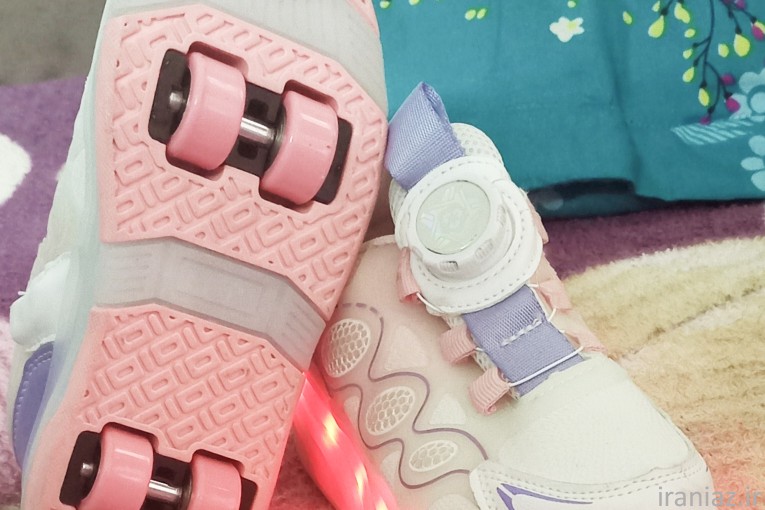 کفش اسکیتی چراغدارشارژی
