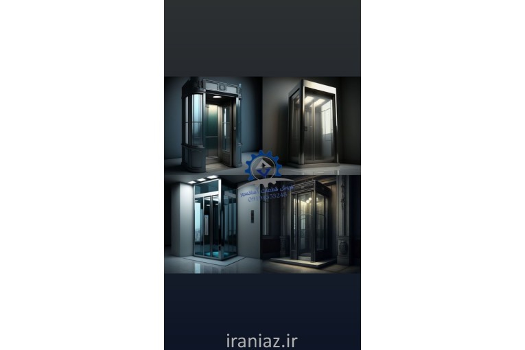 درب و کابین آسانسور