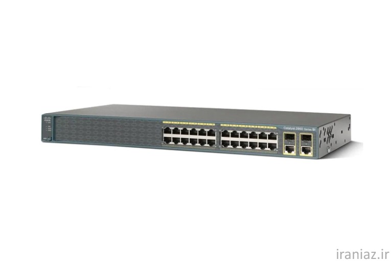 سوئیچ شبکه سیسکو 24 پورت WS-C3850-24XS-S