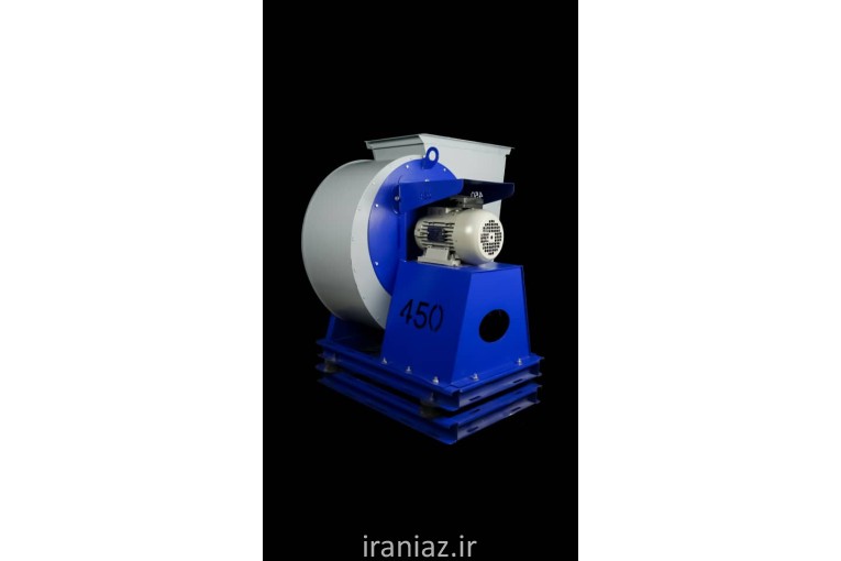 فن اگزاست سانتریفیوژ صنعتی